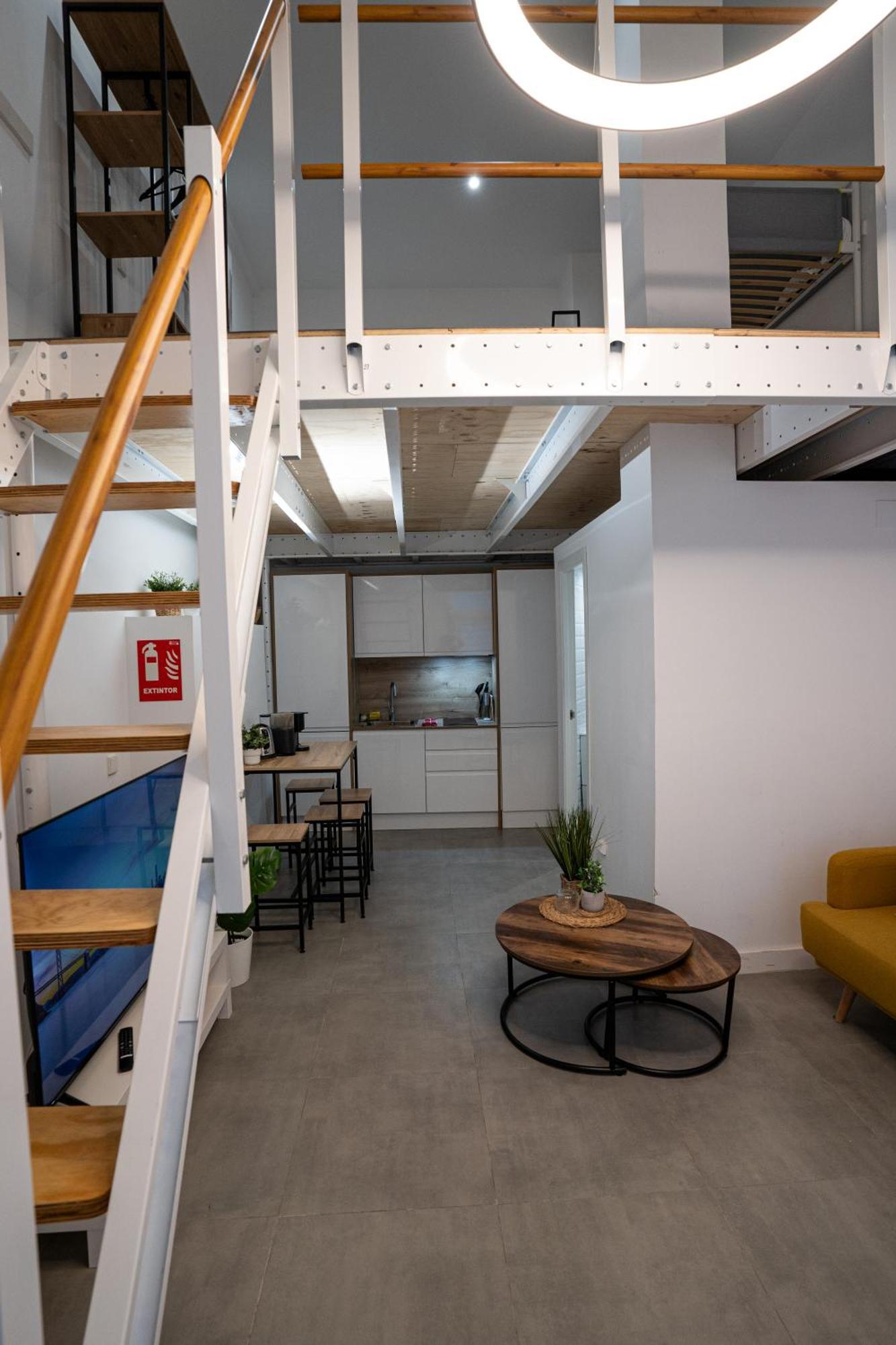 דירות Loft A 10 Min Del Centro Historico De Madrid A מראה חיצוני תמונה